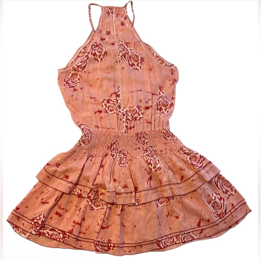 Poupette St Barth Women's Laurie Mini Dress Resortwear Floral Boho Size S EUC - Picture 3 of 8
